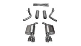 2.5in. Cat-Back Dual Rear Exit with Twin 3.5in. Polished Pro-Series Tips - Corsa Performance 14985