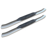 Raptor Series 4 in OE Style Curved Oval Steps Polished Stainless Steel - Raptor Series 1501-0581