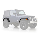 Fender Flares 97-06 Wrangler TJ/LJ 6 Inch Wide ABS Plastic Textured Black Smittybilt - Smittybilt 17190