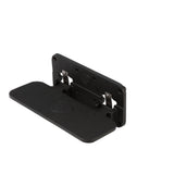 Mega Step Flat Mount Black Powder Coat - Carr 190001