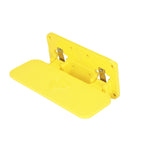 Mega Step; Hitch Mount; XP7 Safety Yellow Powder Coat; Single - Carr 190017