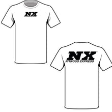 Load image into Gallery viewer, Nitrous Express Large  White T-Shirt W/ Black Nx