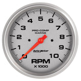5in U/L Tachometer Gauge 10000 RPM Silver - AutoMeter 200801-33