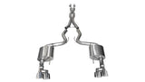 3.0in. Cat-Back Dual Rear Exit with Twin 4.0in. Polished Pro-Series Tips - Corsa Performance 21042