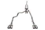 Corsa Performance 3.0in.-2.5in. Cat-Back Dual Rear Exit Exhaust System with Twin 4.0in. Polished P