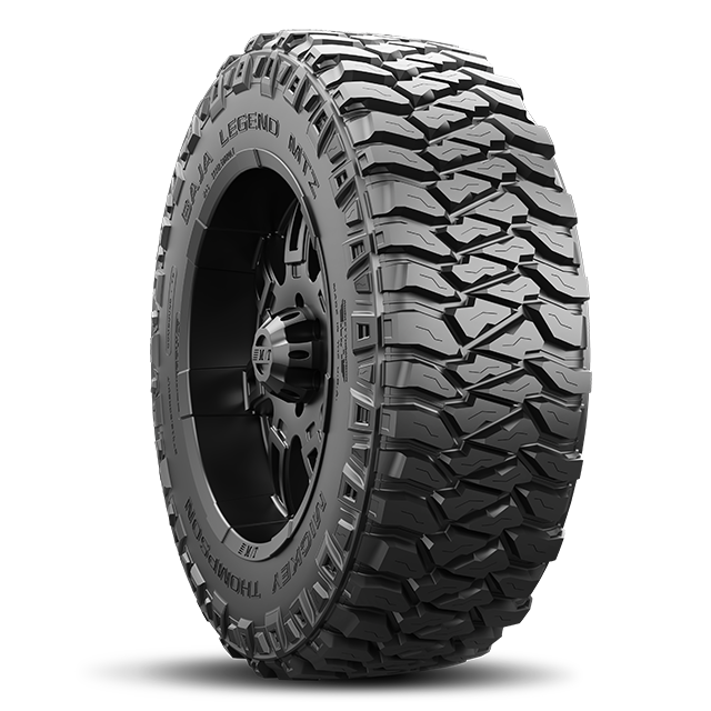 Baja Legend MTZ 18.0 Inch LT275/70R18 Raised White Letter Light Truck Radial Tire Mickey Thompson