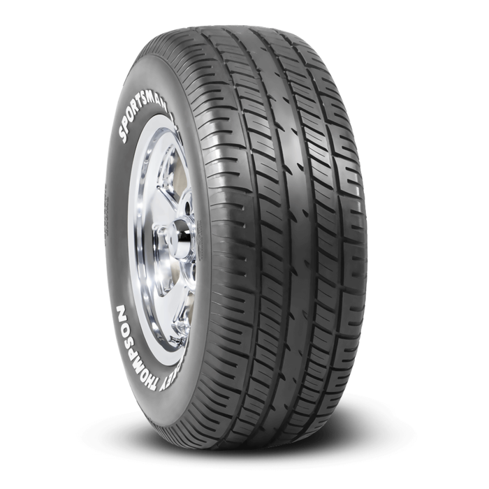 Sportsman S/T 15.0 Inch P295/50R15 Raised White Letter Passenger Auto Radial Tire Mickey Thompson