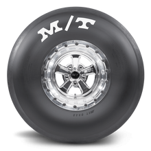 Load image into Gallery viewer, ET Drag 13.0 Inch 24.5/9.0-13 Painted White Letter Racing Bias Tire Mickey Thompson