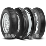 22.5x4.5-15 ET Drag Front Tire - Mickey Thompson 250931
