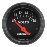 2-1/16 Voltmeter- 8-18volts - AutoMeter 2645