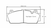 Load image into Gallery viewer, Pagid BMW M2, M4, M5, M6 RSL29 Front Brake Pads
