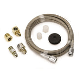 #3 Stainless Gauge Line Kit 4' - AutoMeter 3235