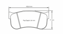 Load image into Gallery viewer, Pagid Racing 8101 RSL1 Compound Brake Pads