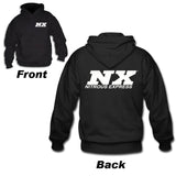 BLACK NX HOODIE; 4X. - Nitrous Express 16600