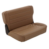 Rear Seat 86-95 Wrangler YJ/CJ Fold And Tumble Vinyl Denim Spice Smittybilt - Smittybilt 41317