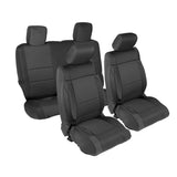 Neoprene Seat Cover 13-18 Wrangler JK 2 DR Set Front/Rear Black Smittybilt - Smittybilt 471501