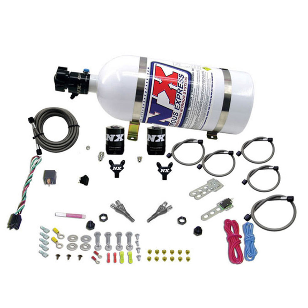 Nitrous Express Dodge Viper Efi Dual Nozzle (100-300Hp) With 10Lb Bottle