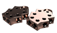 Load image into Gallery viewer, XS Power Batteries 700 Series Copper Terminal Blocks, 1/0, 6 Spots, M6/M8 Bolts, Pair