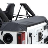 Soft Top Storage Boot 07-18 Wrangler JK 2 DR Black Diamond Smittybilt - Smittybilt 600135