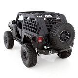 C-Res Cargo Restraint System 07-18 Wrangler JK 2 Door Black Diamond Smittybilt - Smittybilt 571035