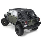 C-Res Cargo Restraint System 07-18 Wrangler JK 4 Door Black Diamond Smittybilt - Smittybilt 581035