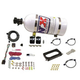 FORD 4 VALVE NITROUS PLATE SYSTEM (50-300HP); With 10LB Bottle. - Nitrous Express 20950-10