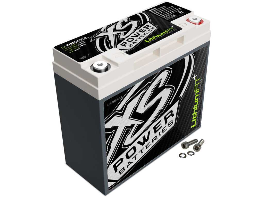 XS Power Batteries Lithium Powersports Series Batteries - M6 Terminal Bolts Included 300 Max Amps