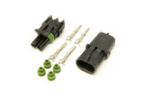2 Circuit Male & Female Weatherpack Kit (1 ea.) - Painless Wiring 70402