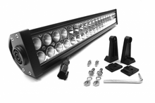 Load image into Gallery viewer, 20.0 Inch LED Light Bar Chrome Series Double Row Straight Combo Flood/Beam 120W DT Harness 10,800 Lumens Southern Truck Lifts