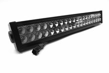 Load image into Gallery viewer, 20.0 Inch LED Light Bar Chrome Series Double Row Straight Combo Flood/Beam 120W DT Harness 10,800 Lumens Southern Truck Lifts