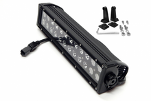 Load image into Gallery viewer, 15.0 Inch LED Light Bar Black Series Double Row Straight Combo Flood/Beam 72W DT Harness 6,480 Lumens Southern Truck Lifts