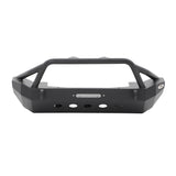 XRC Front Jeep JK Bumper w/ Stinger Winch Plate D-Rings 07-18 Jeep JK Wrangler Black Powdercoat Smittybilt - Smittybilt 76806