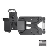 Jeep JL Pivot HD Tire Carrier 37 Inch Max 2018 2/4 Door Black PC Smittybilt - Smittybilt 7743