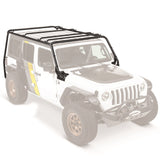 Smittybilt SRC Roof Rack JL 4 Door Textured Black - Smittybilt 77717