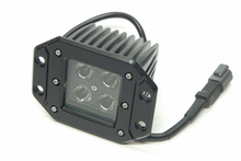 Load image into Gallery viewer, 3.0 X 3.0 Inch 16W Square Flush Mount LED Light Flood 1,440 Lumens Each Black Series Southern Truck Lifts