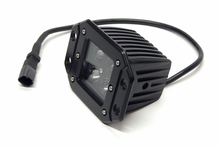 Load image into Gallery viewer, 3.0 X 3.0 Inch 16W Square Flush Mount LED Light Flood 1,440 Lumens Each Black Series Southern Truck Lifts