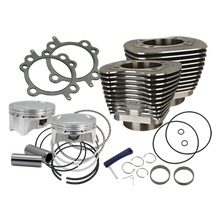 Load image into Gallery viewer, S&amp;S Cycle 07-17 BT 107in Bolt-In Big Bore Kit - Wrinkle Black