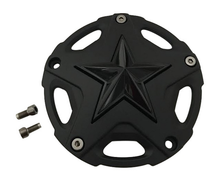 Load image into Gallery viewer, XD827 17X8 MATTE BLACK CAP W/ G-BLK STAR