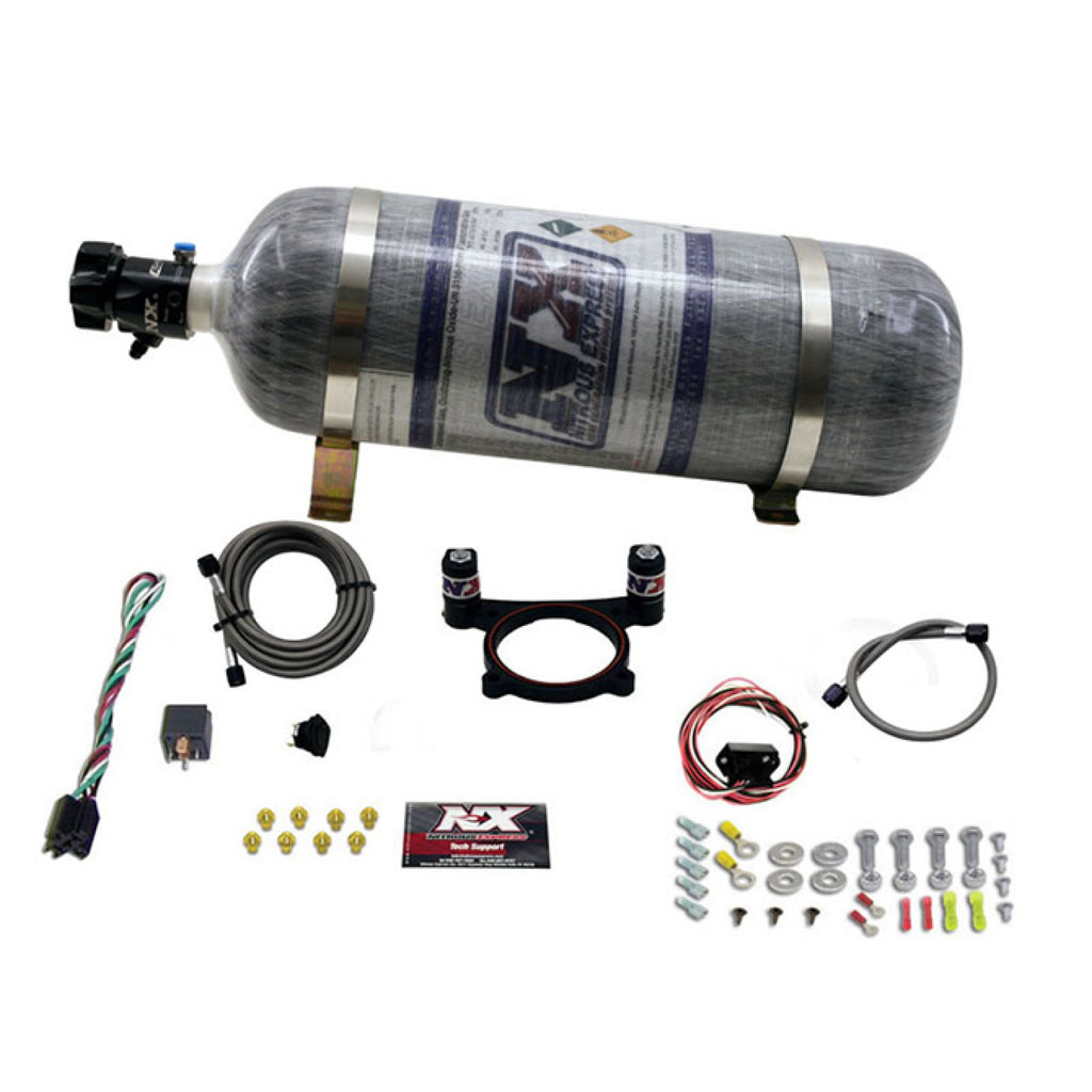 Nitrous Express 5.0L Coyote ANd 7.3L Godzilla Plate System(50-200Hp) With Composite Bottle