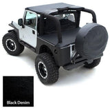 Wind Breaker 76-06  Wrangler YJ, TJ, LJ Denim Black Smittybilt - Smittybilt 90015