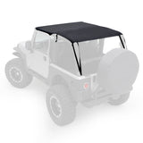 Extended Soft Top 97-06 Wrangler TJ Black Diamond Smittybilt - Smittybilt 93635