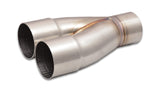 2-1 S.S. Merge Collector s 2.5in Inlet ID 2.5in - Vibrant Performance 10357