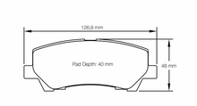 Load image into Gallery viewer, Pagid Racing 8204 RSL29 Compound Brake Pads