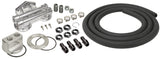 Dual Mount Oil Filter Relocation Kit - Derale 15749