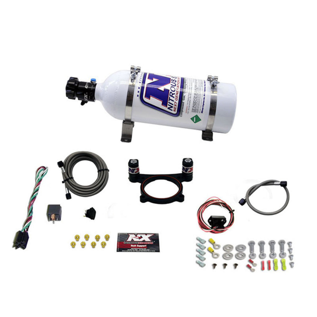 Nitrous Express 5.0L Coyote ANd 7.3L Godzilla Plate System(50-200Hp) With 5Lb Bottle