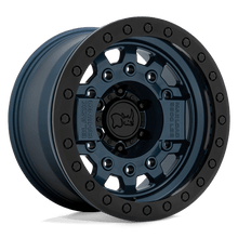 Load image into Gallery viewer, BRAVG 17X8.5 6X5.5 N-BLU BLK-HDW -30MM