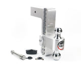 180 Hitch - Drop Hitch w/Chrome Combo Ball - 10