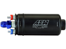 Load image into Gallery viewer, AEM 400LPH Inline High Flow Fuel Pump