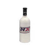1 LB Bottle W/ MOTORCYCLE VALVE (3.2 DIA. X 9.83 TALL). - Nitrous Express 11010