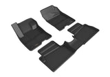 KAGU Floor Mat; Black; 3 pc.; 2 pc. Front Row; 1 pc. 2nd Row;  -  3D MAXpider L1FR14401509